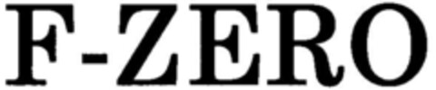 F-ZERO Logo (DPMA, 17.06.1998)