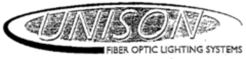 UNISON FIBER OPTIC LIGHTING SYSTEMS Logo (DPMA, 10/06/1998)