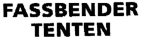 FASSBENDER TENTEN Logo (DPMA, 21.04.1999)