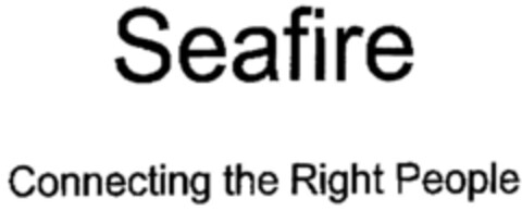 Seafire Connecting the Right People Logo (DPMA, 25.11.1999)