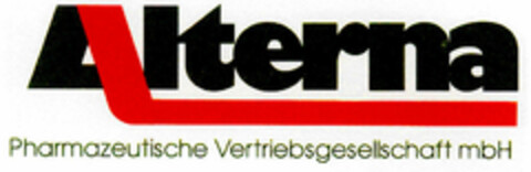 Alterna Pharmazeutische Vertriebsgesellschaft mbH Logo (DPMA, 13.08.1991)