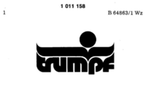 trumpf Logo (DPMA, 01/24/1980)