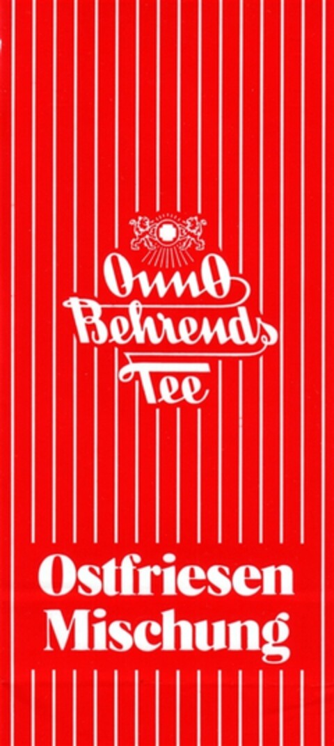 OnnO Behrends Tee Ostfriesen Mischung Logo (DPMA, 07/22/1986)