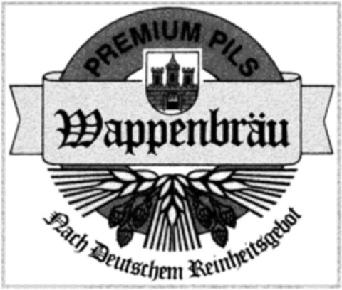 PREMIUM PILS Wappenbräu Logo (DPMA, 01.02.1993)