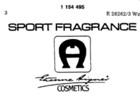 SPORT FRAGRANCE Logo (DPMA, 12.01.1989)