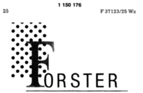 FORSTER Logo (DPMA, 22.01.1989)