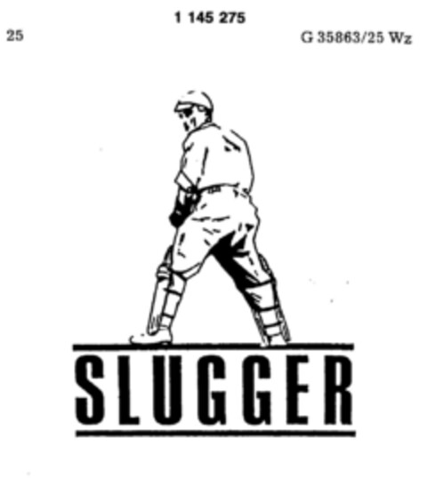 SLUGGER Logo (DPMA, 25.08.1988)