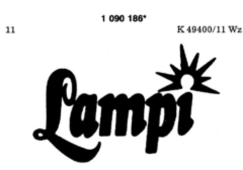 Lampi Logo (DPMA, 11.02.1986)