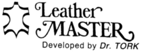 Leather MASTER Developed by Dr. TORK Logo (DPMA, 22.02.1991)