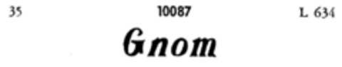 Gnom Logo (DPMA, 25.02.1895)