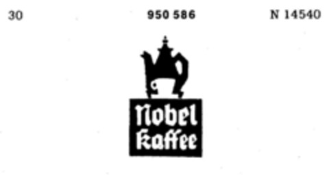 Nobel Kaffee Logo (DPMA, 18.06.1975)