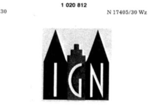 IGN Logo (DPMA, 12/15/1980)