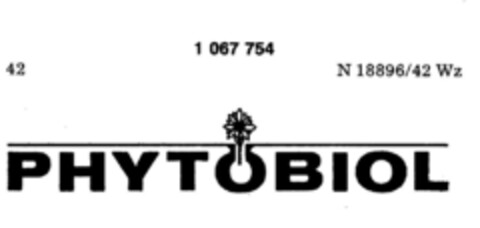 PHYTOBIOL Logo (DPMA, 24.11.1983)