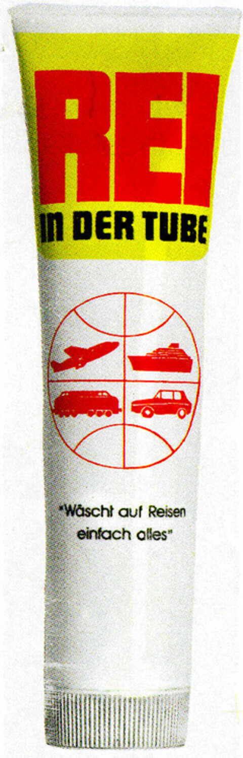 REI IN DER TUBE Logo (DPMA, 12.09.1972)