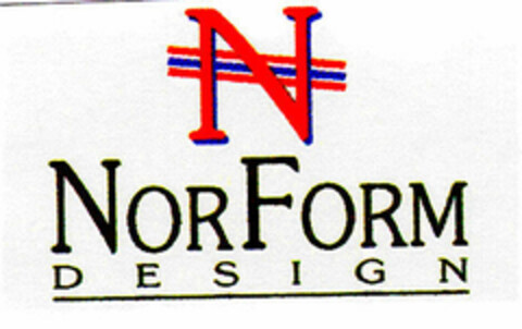 N NORFORM DESIGN Logo (DPMA, 03/11/1994)