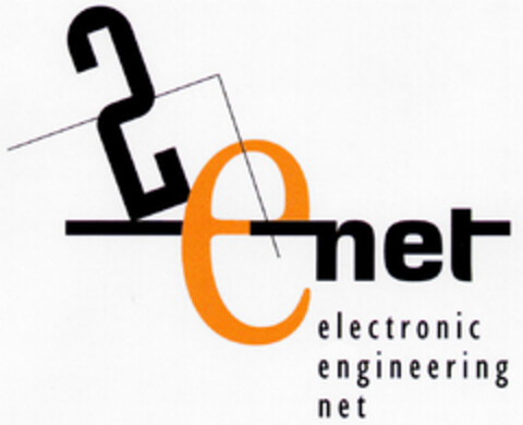 2e-net electronic engineering net Logo (DPMA, 19.06.2000)