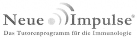 Neue Impulse Das Tutorenprogramm für die Immunologie Logo (DPMA, 25.09.2008)