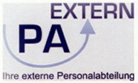 PA EXTERN Ihre externe Personalabteilung Logo (DPMA, 12/31/2008)