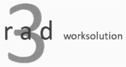 3rad worksolution Logo (DPMA, 21.03.2009)