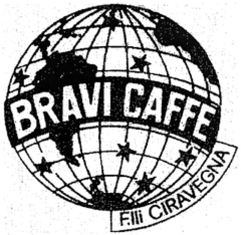 BRAVI CAFFE F.IIi CIRAVEGNA Logo (DPMA, 12/16/2005)