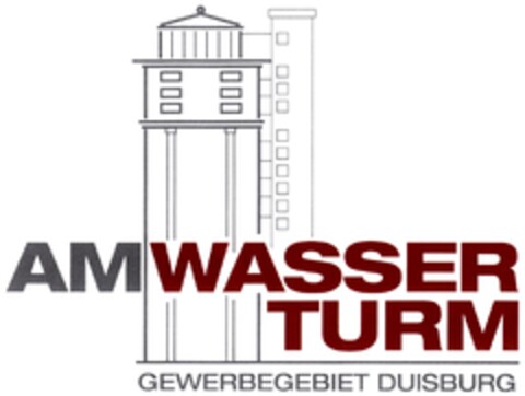 AM WASSERTURM GEWERBEGEBIET DUISBURG Logo (DPMA, 02.07.2013)