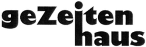 geZeiten haus Logo (DPMA, 09/04/2013)