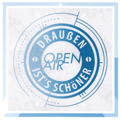 DRAUßEN IST´S SCHÖNER OPEN AIR Logo (DPMA, 23.04.2014)