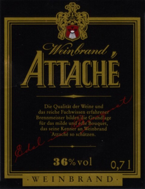 Weinbrand ATTACHÈ Logo (DPMA, 23.07.2014)