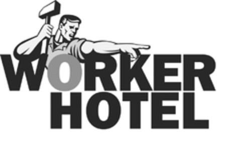 WORKER HOTEL Logo (DPMA, 01.07.2015)