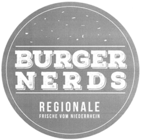 BURGER NERDS REGIONALE FRISCHE VOM NIEDERRHEIN Logo (DPMA, 11.09.2015)