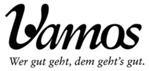 Vamos Wer gut geht, dem geht´s gut. Logo (DPMA, 22.09.2015)