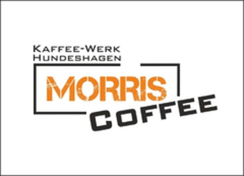 MORRIS COFFEE KAFFEE-WERK HUNDESHAGEN Logo (DPMA, 07.03.2016)