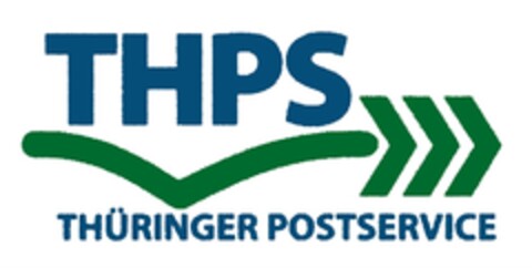 THPS THÜRINGER POSTSERVICE Logo (DPMA, 17.04.2018)