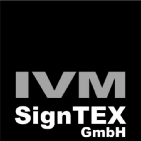 IVM SignTEX GmbH Logo (DPMA, 06.05.2021)