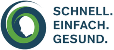 SCHNELL. EINFACH. GESUND. Logo (DPMA, 15.08.2024)