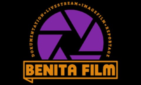 BENITA FILM DOKUMENTATION LIVESTREAM IMAGEFILM REPORTAGE Logo (DPMA, 01/16/2024)