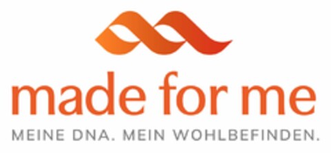 made for me MEINE DNA. MEIN WOHLBEFINDEN. Logo (DPMA, 20.06.2024)
