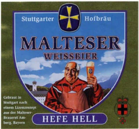 MALTESER WEISSBIER Logo (DPMA, 15.03.2003)