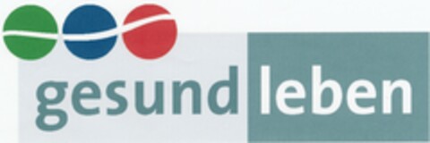gesund leben Logo (DPMA, 14.10.2003)