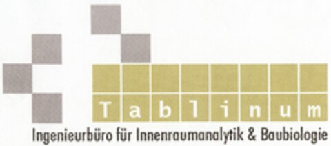 Tablinum Ingenieurbüro für Innenraumanalytik & Baubiologie Logo (DPMA, 10.12.2004)