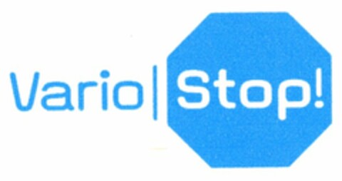 VarioStop! Logo (DPMA, 01.09.2005)