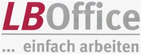 LBOffice ... einfach arbeiten Logo (DPMA, 29.01.2007)