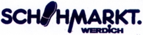 SCHUHMARKT. WERDICH Logo (DPMA, 05.02.2007)