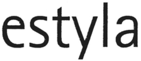 estyla Logo (DPMA, 23.08.2007)