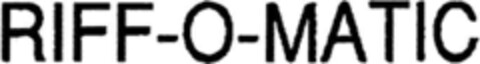 RIFF-O-MATIC Logo (DPMA, 23.08.1995)