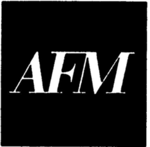 AFM Logo (DPMA, 29.08.1996)