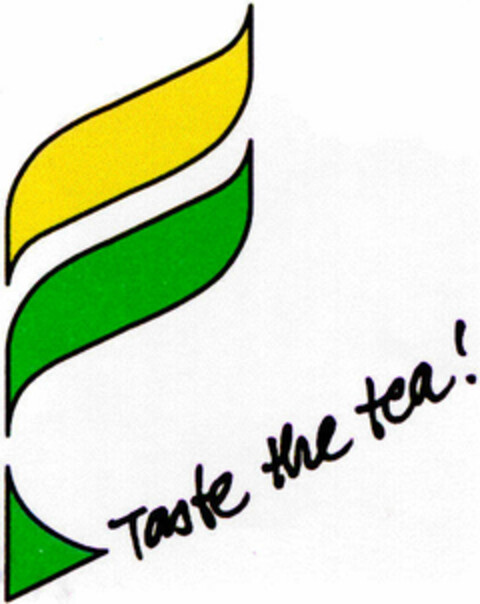 Taste the tea! Logo (DPMA, 14.11.1998)