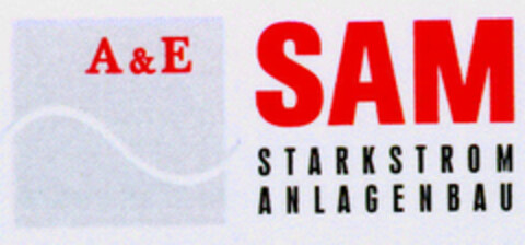 A&E SAM STARKSTROM ANLAGENBAU Logo (DPMA, 22.12.1998)