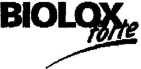 BIOLOX forte Logo (DPMA, 26.01.1999)