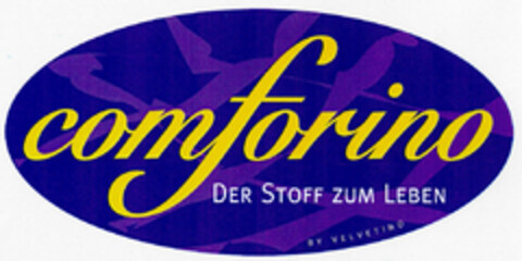 comforino DER STOFF ZUM LEBEN Logo (DPMA, 07/01/1999)